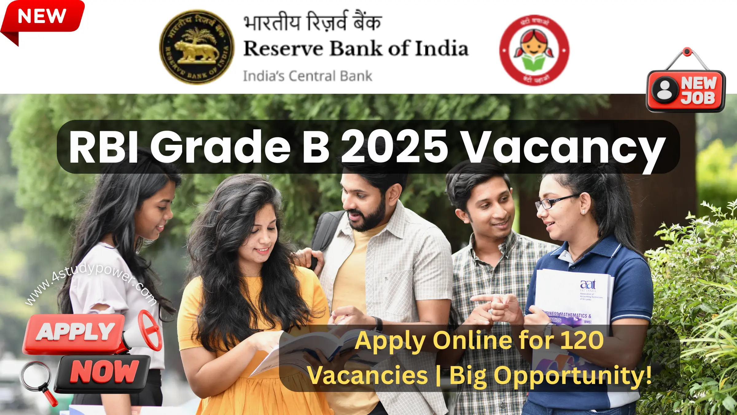 RBI Grade B 2025 Notification